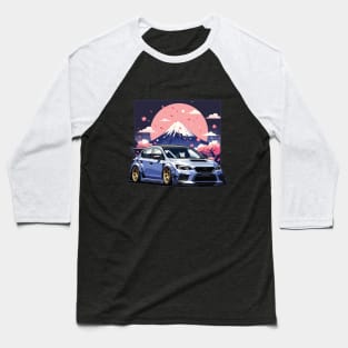 Subaru Impreza WRX STI Car - Widebody Modified JDM Car Baseball T-Shirt